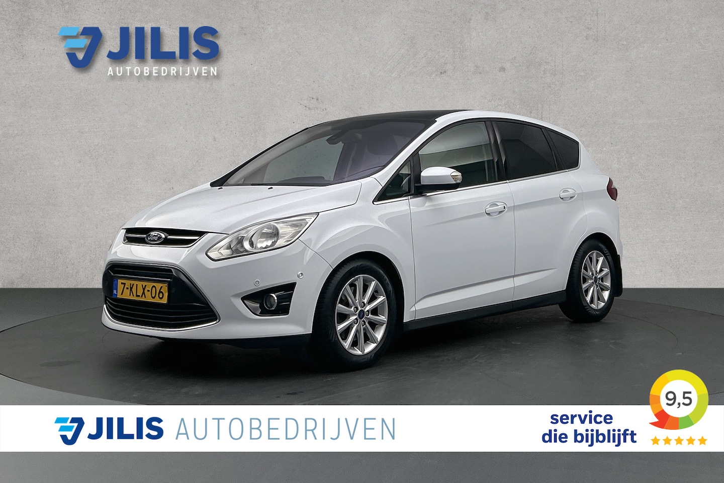 Ford C-Max - 1.6 EcoBoost Titanium | Airconditioning | Panoramadak | Parkeersensoren | Cruise control | - AutoWereld.nl