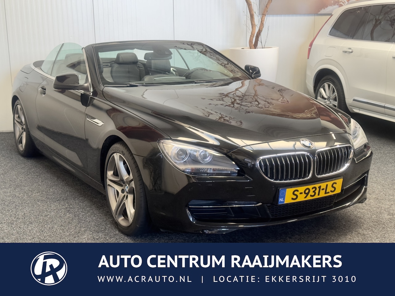 BMW 6-serie Cabrio - 640i High Executive SPORTSTOELEN LEDER NAVIGATIE STOELKOELING STOELVERWARMING HEAD-UP DISP - AutoWereld.nl