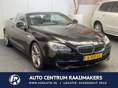 BMW 6-serie Cabrio - 640i High Executive SPORTSTOELEN LEDER NAVIGATIE STOELKOELING STOELVERWARMING HEAD-UP DISP