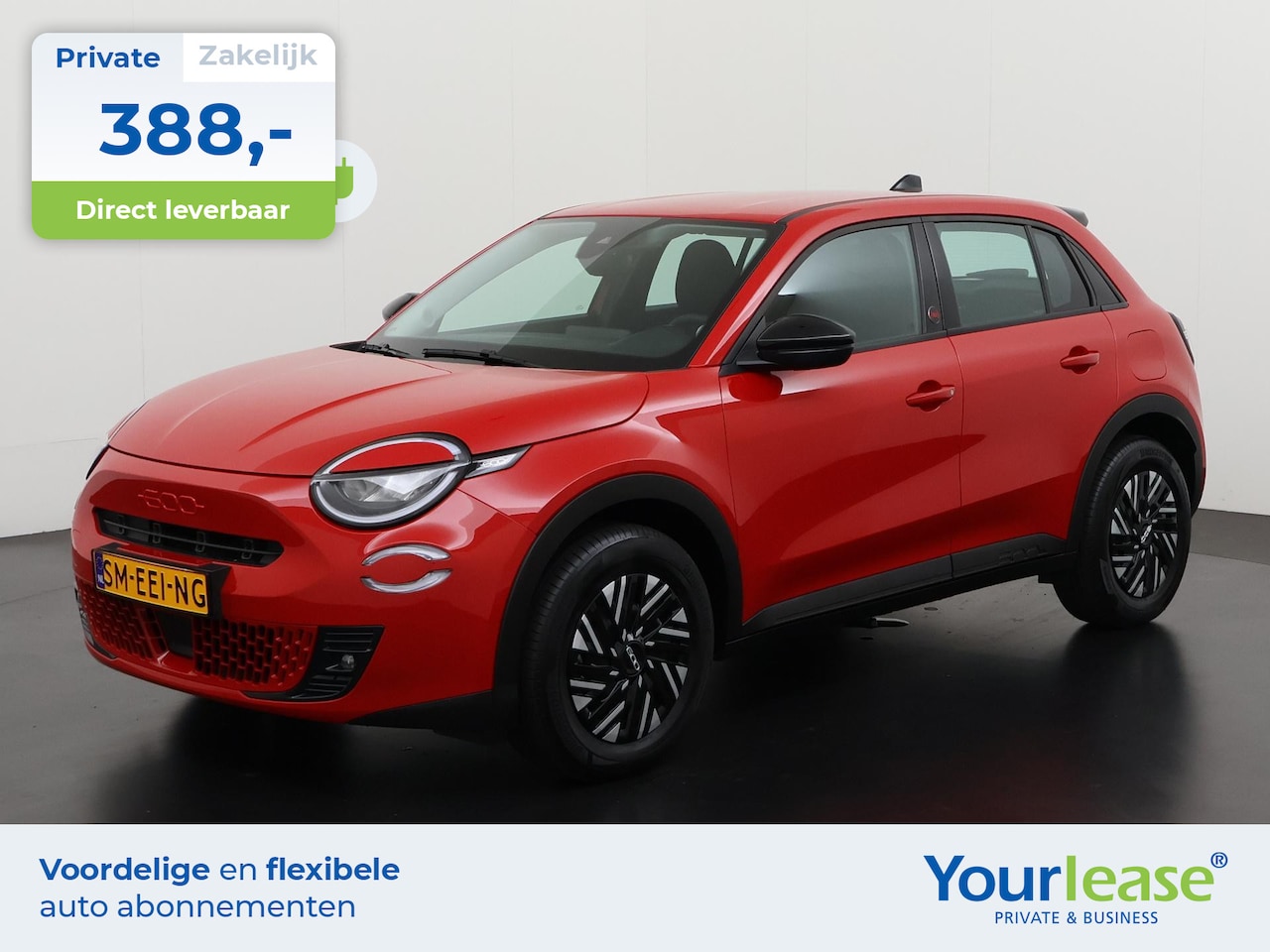 Fiat 600e - RED 54 kWh | All-in 388,- Private Lease | Zondag Open! - AutoWereld.nl