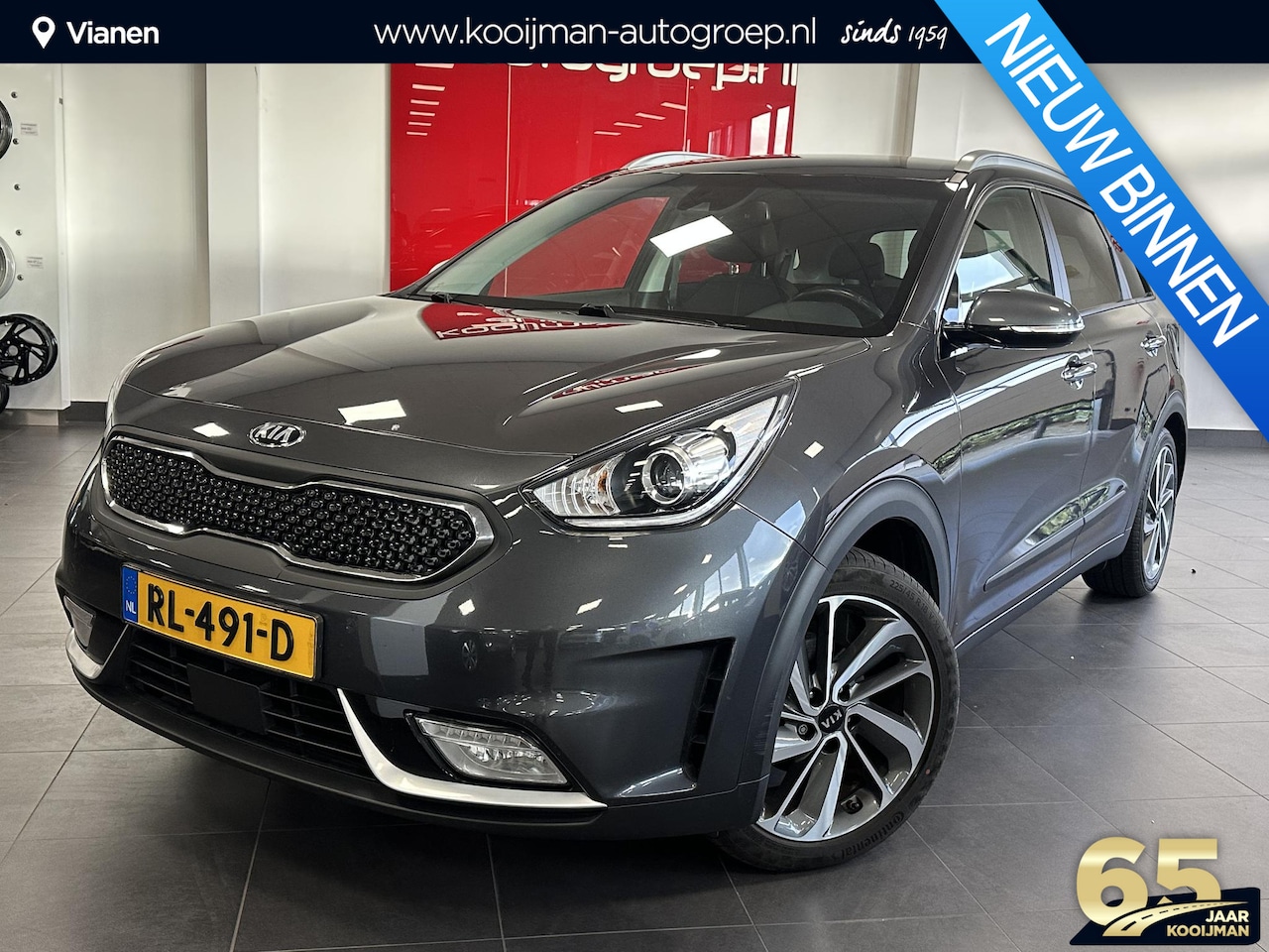 Kia Niro - 1.6 GDi Hybrid ExecutiveLine NL Auto, 1e eigenaar, Incl trekhaak, slechts 44000km! zeer ne - AutoWereld.nl