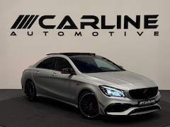 Mercedes-Benz CLA-Klasse - AMG 45 4MATIC 1E EDITION MATT GRIJS PANORAMA MEMORY LED GARANTIE NAP APK