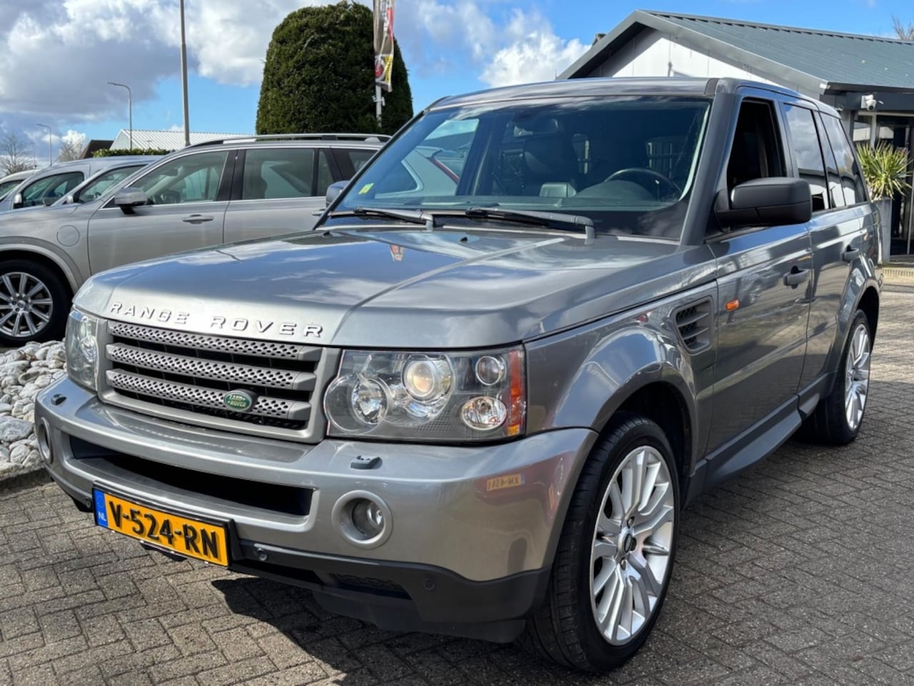 Land Rover Range Rover Sport - 2.7 TDV6 2008 Youngtimer Grijs kenteken Marge - AutoWereld.nl