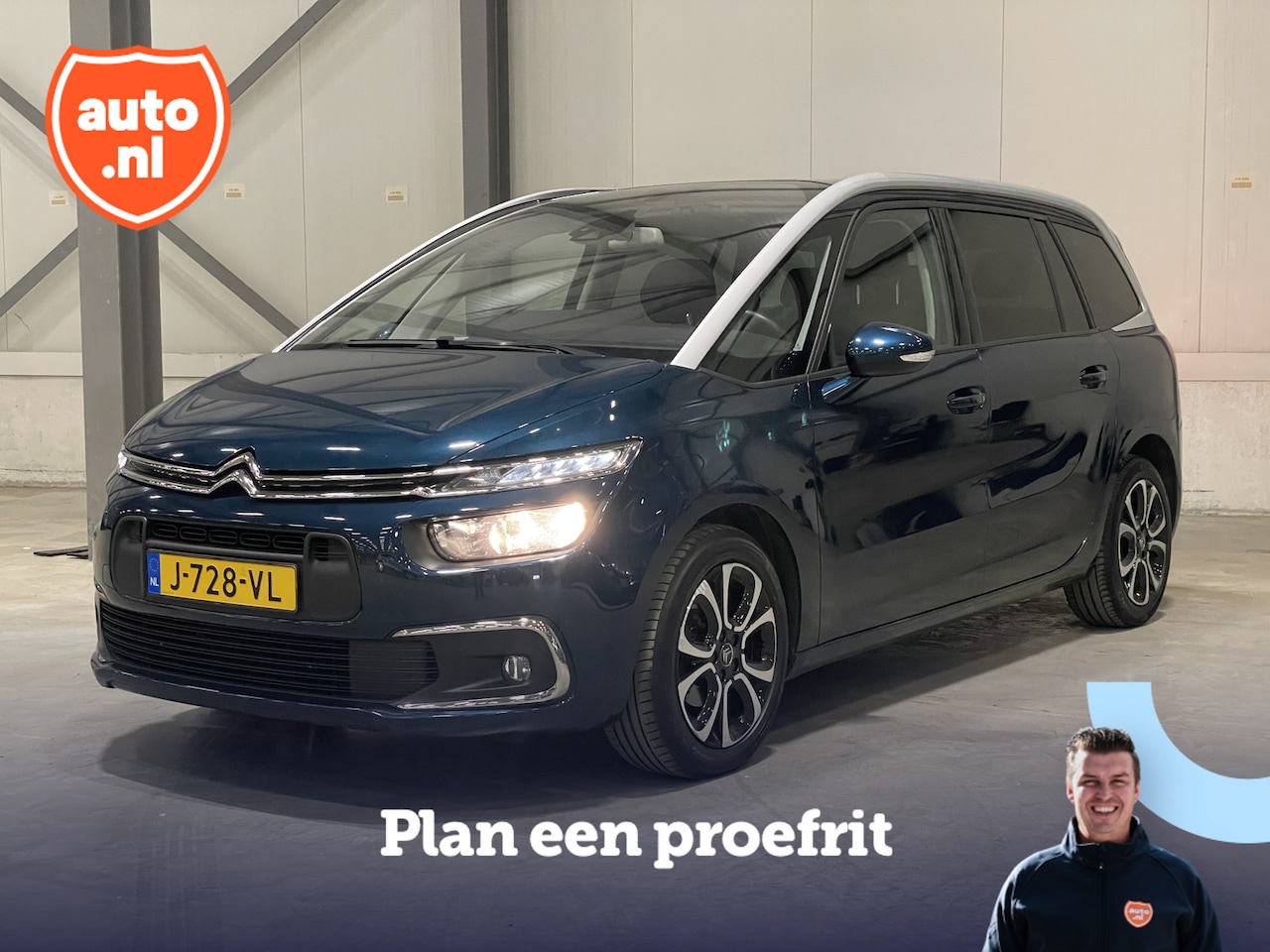 Citroën Grand C4 SpaceTourer - 1.2 PureTech Business | Distributieriem vervangen | Adapt Cruise Control | Camera | Carpla - AutoWereld.nl