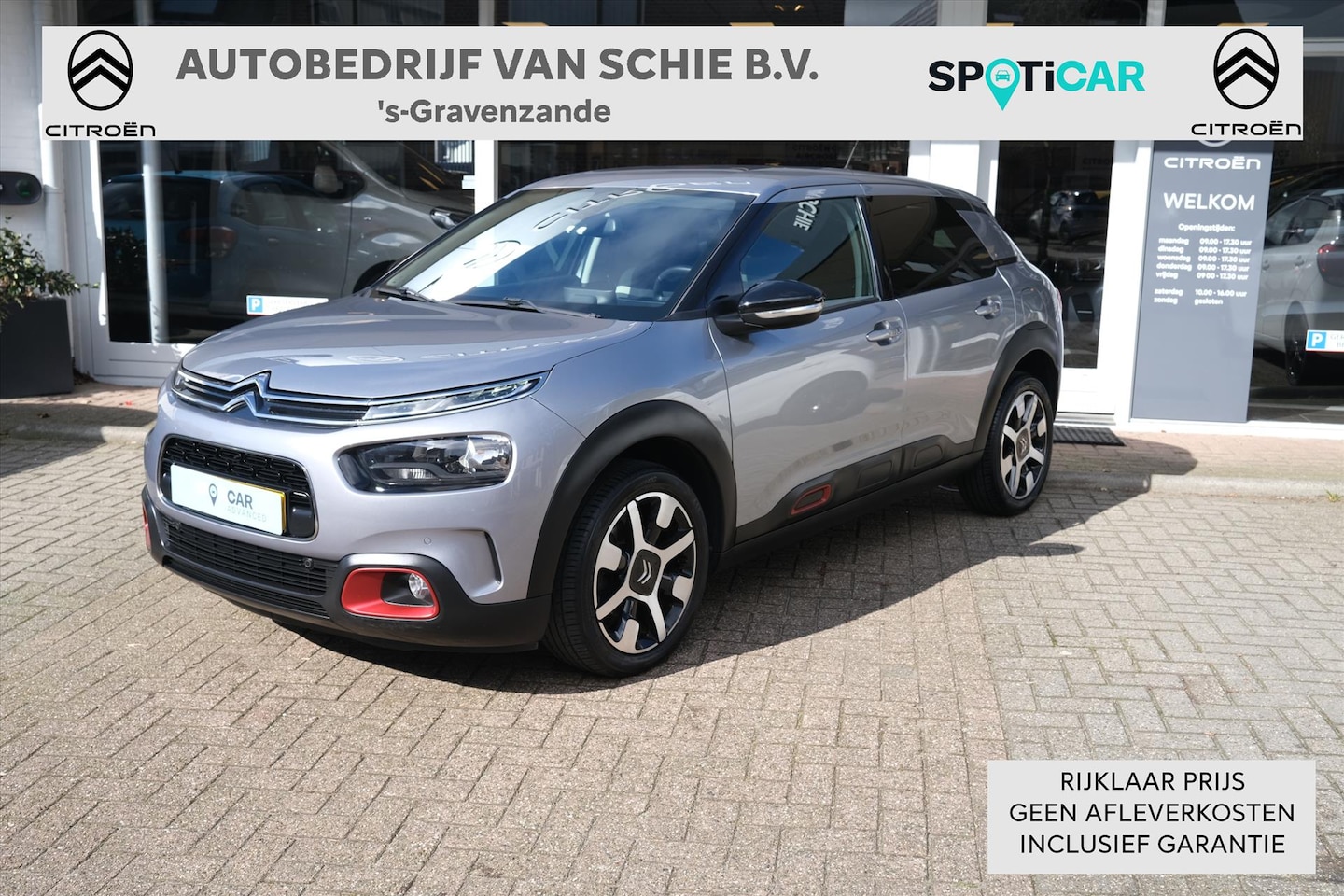 Citroën C4 Cactus - PT 130 Shine Trekhaak | Navi | Camera | 17" | pdc v+a - AutoWereld.nl