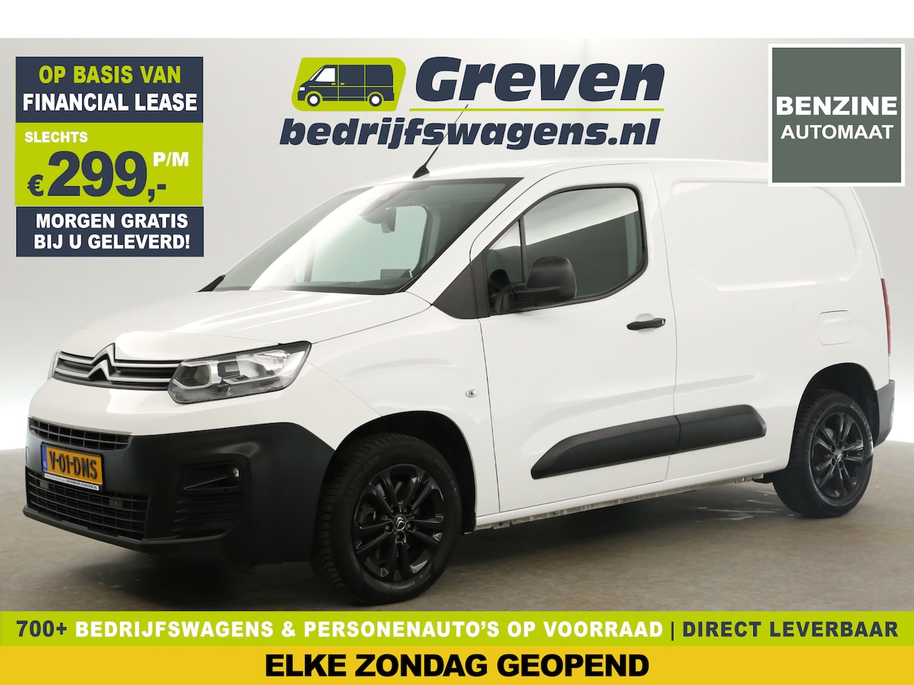 Citroën Berlingo - 1.2 PureTech L1H1 130PK | BENZINE | EMISSIEVRIJE ZONE | Automaat Airco Carplay Camera Crui - AutoWereld.nl