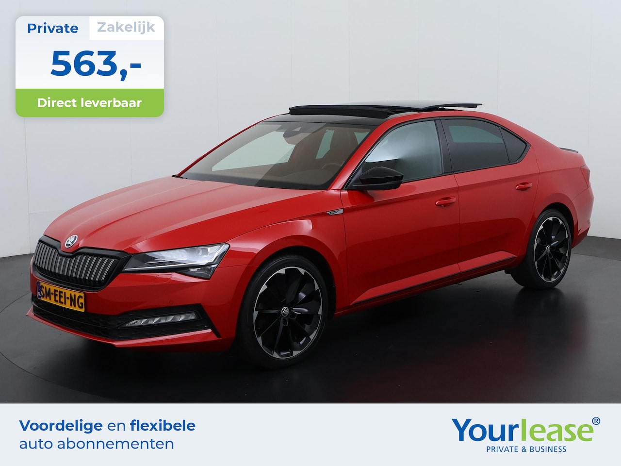 Skoda Superb - 1.4 TSI iV Sportline | All-in 563,- Private Lease | Zondag Open! - AutoWereld.nl