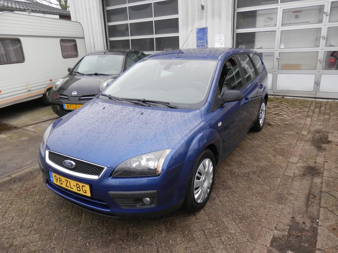 Ford Focus Wagon - 1.6-16V Futura airco een zet zoomer banten her bij - AutoWereld.nl