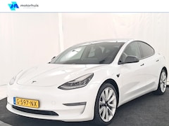 Tesla Model 3 - Long-Range Dual Motor AWD / Navigatie / Leder / Trekhaak