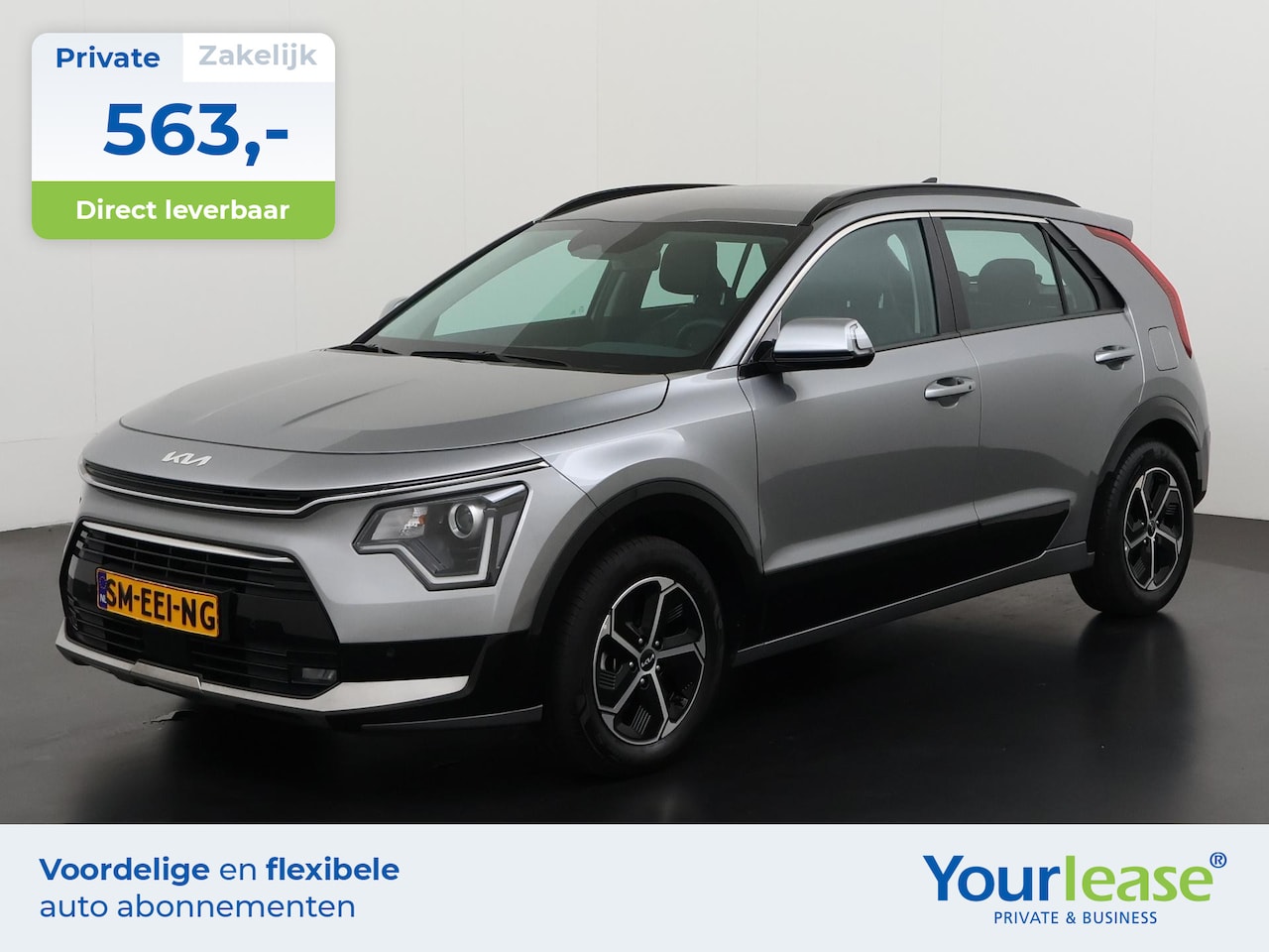 Kia Niro - 1.6 GDi Hybrid DynamicLine | All-in 563,- Private Lease | Zondag Open! - AutoWereld.nl