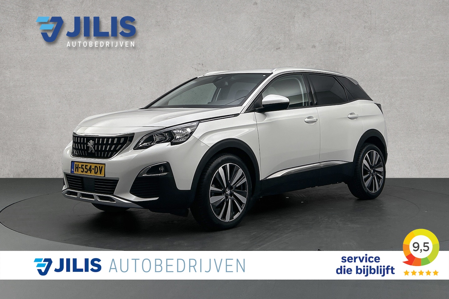 Peugeot 3008 - 1.2 PureTech Blue Lease Premium | Half lederen bekleding | Camera | Parkeersensoren | Appl - AutoWereld.nl