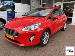 Ford Fiesta - 125pk EcoB Titanium Automaat Navi Climat Cruise Privacy Glass Dealeronderhouden NL-Auto