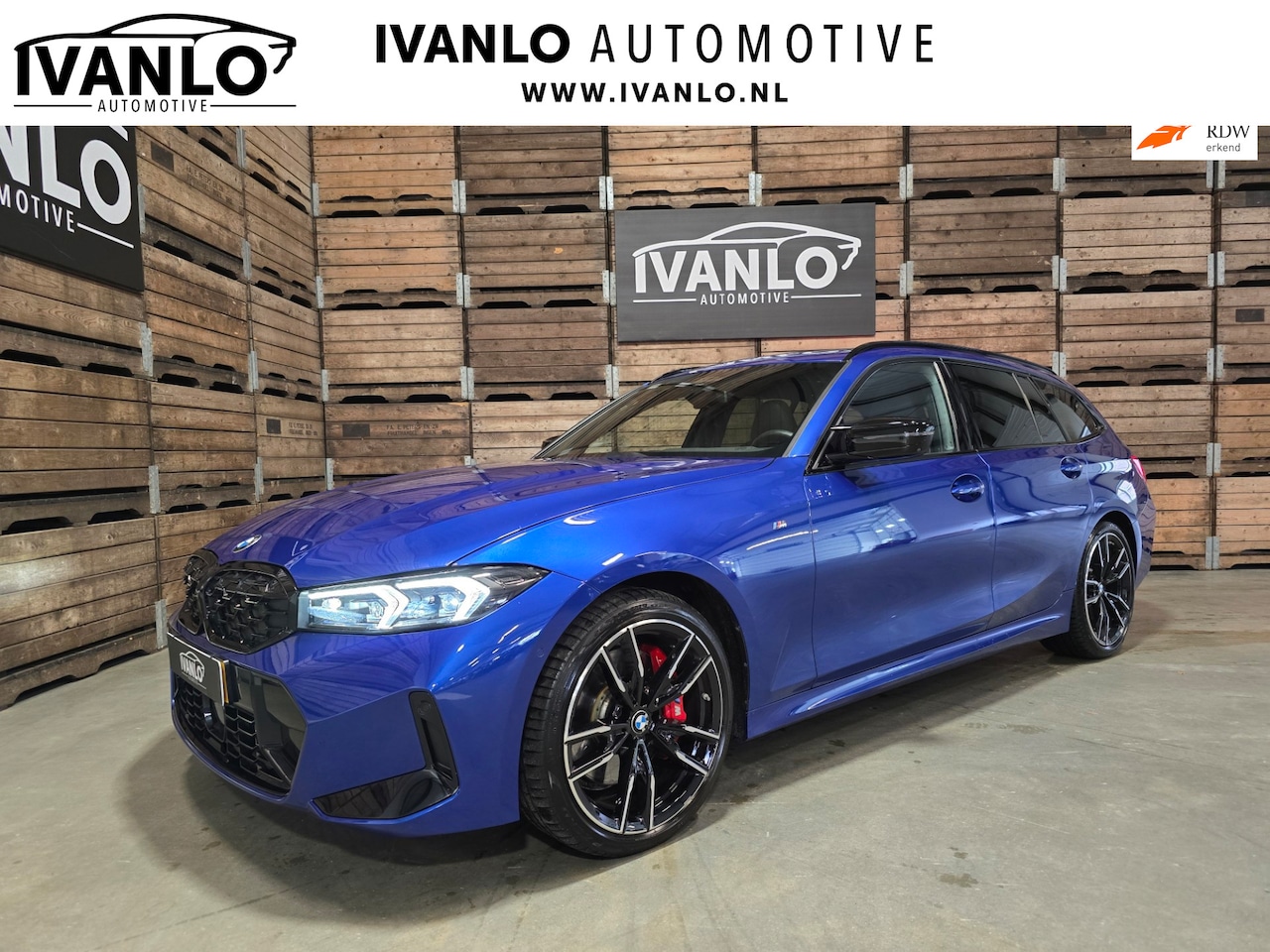 BMW 3-serie Touring - M340i xDrive Pano HUD Trekhaak 360 Leder H&K Laser NED. Auto! BOM VOL! - AutoWereld.nl