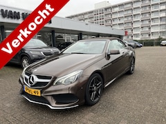 Mercedes-Benz E-klasse Cabrio - 200 Edition Sport AMG beige leer Navi Acamera Lmv Automaat Cruise Elektrische stoelen Nap