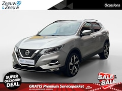 Nissan Qashqai - 1.3 DIG-T Tekna | 360 graden camera | Panorama dak | Stoelverwarming | Adaptive Cruise Con