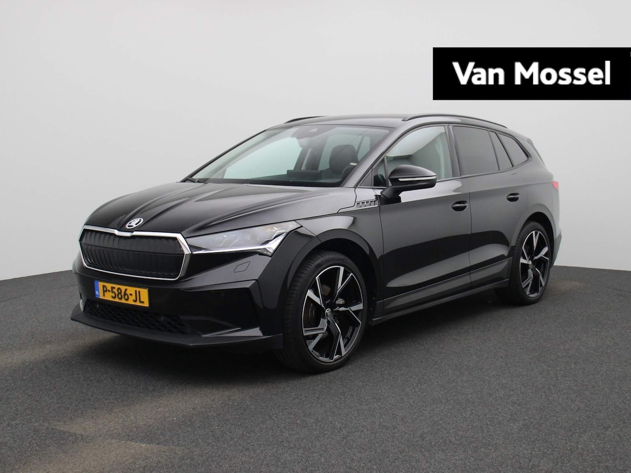 Skoda Enyaq iV - 60 | NAVIGATIE | HALF-LEDER | LED | 21" | CAMERA - AutoWereld.nl