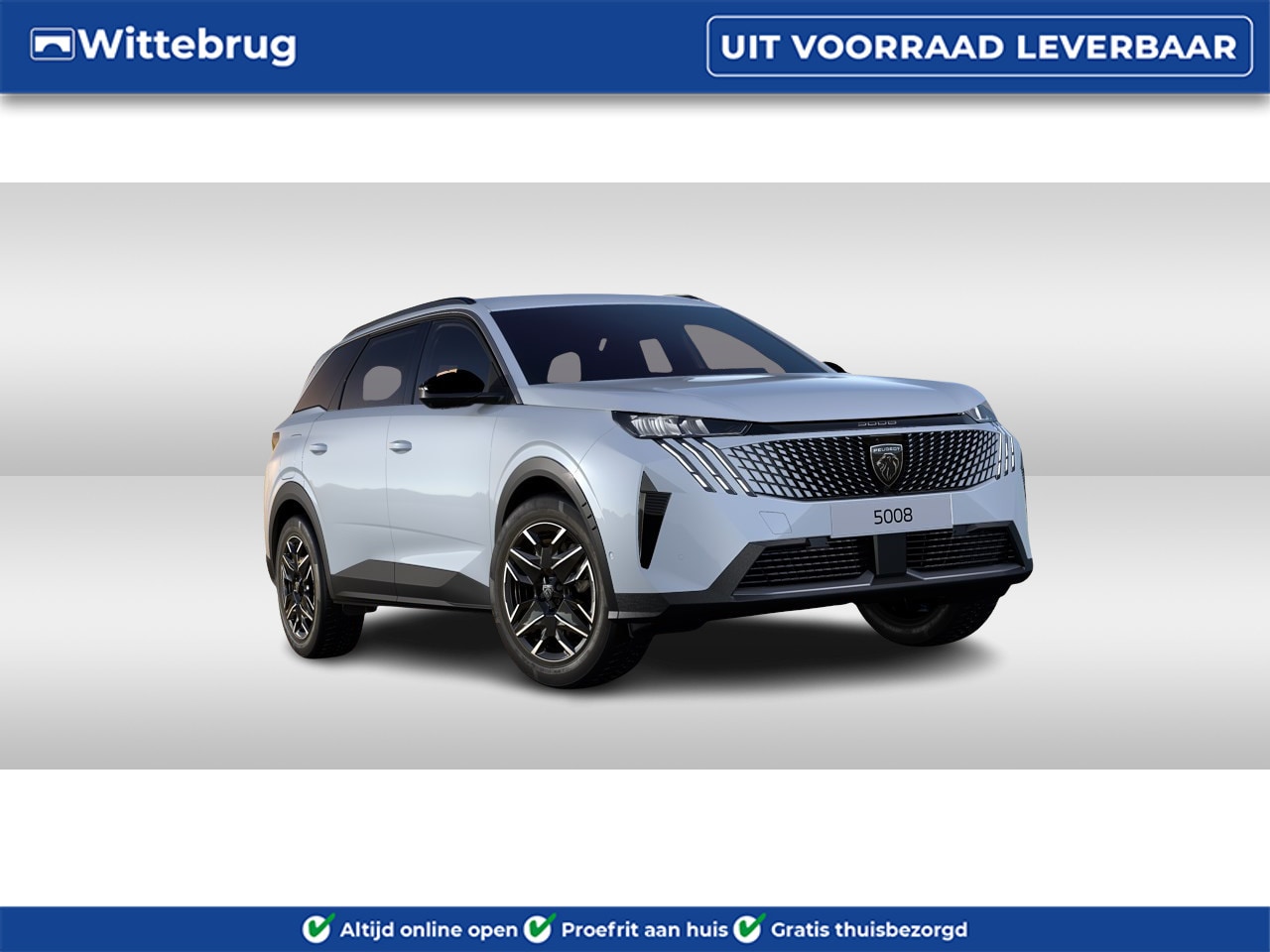 Peugeot 5008 - 1.2 Hybrid 136 Allure 7 zitplaatsen | Panoramic Navigation Pack | Drive assist Pack - AutoWereld.nl