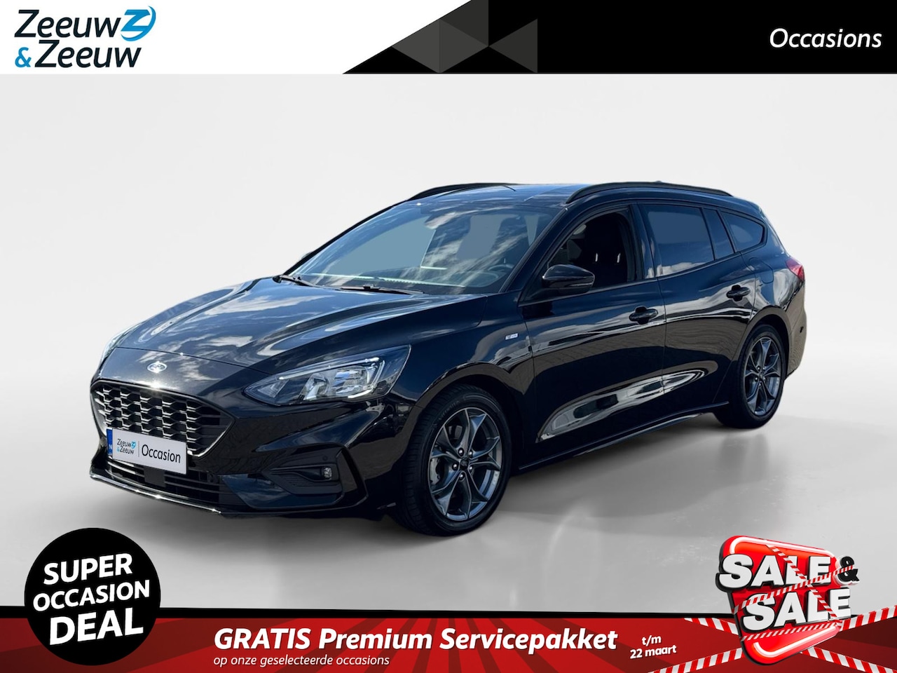 Ford Focus Wagon - 1.0 EcoBoost ST Line Business | Parkeer sensoren voor + achter | Adaptive Cruise Control | - AutoWereld.nl