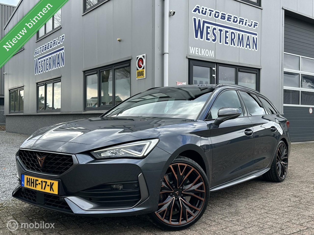 CUPRA Leon Sportstourer - 1.4 e-Hybrid VZ Copper Edition 245Pk Camera Trekh. 19"Lmv etc. - AutoWereld.nl