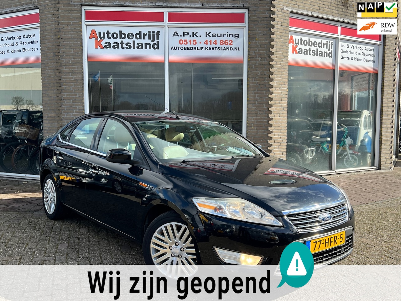 Ford Mondeo - 2.3-16V Ghia Automaat - Navi - Leder - Clima - Cruise - 2008 - AutoWereld.nl