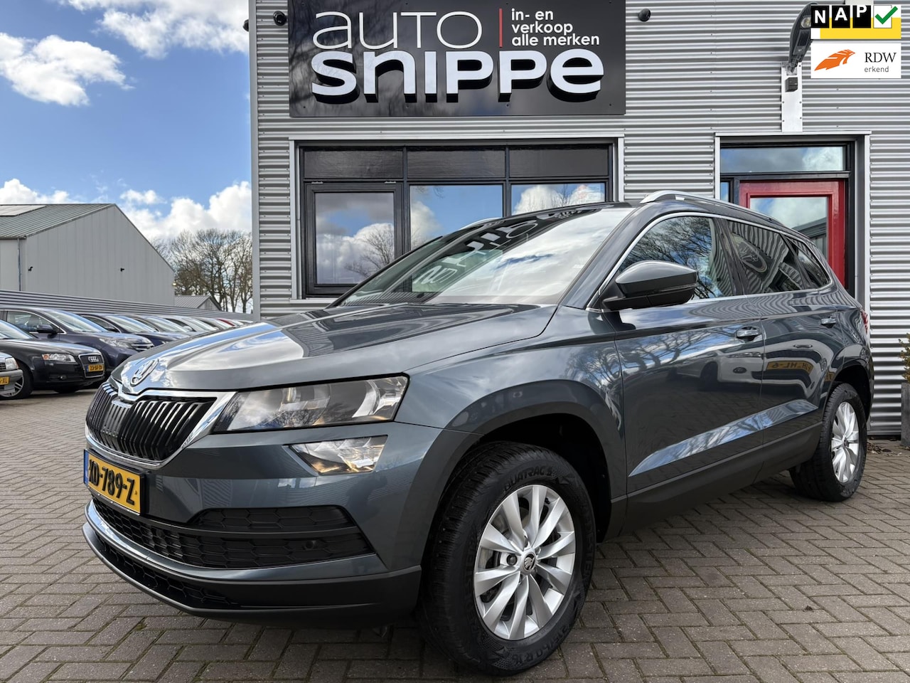 Skoda Karoq - 1.0 TSI Clever Edition -1STE EIGENAAR!-DEALER ONDERHOUDEN-APPLE CARPLAY/ANDROID AUTO-CLIMA - AutoWereld.nl