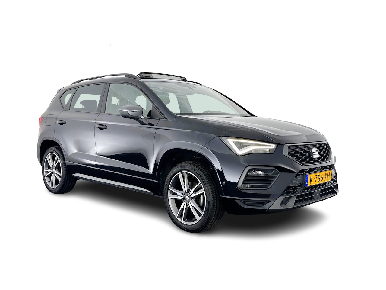 Seat Ateca - 1.5 TSI FR Business Intense *PANO | LEATHER-MICRFOFIBRE | FULL-LED | MEMORY-PAK | SURROUND - AutoWereld.nl