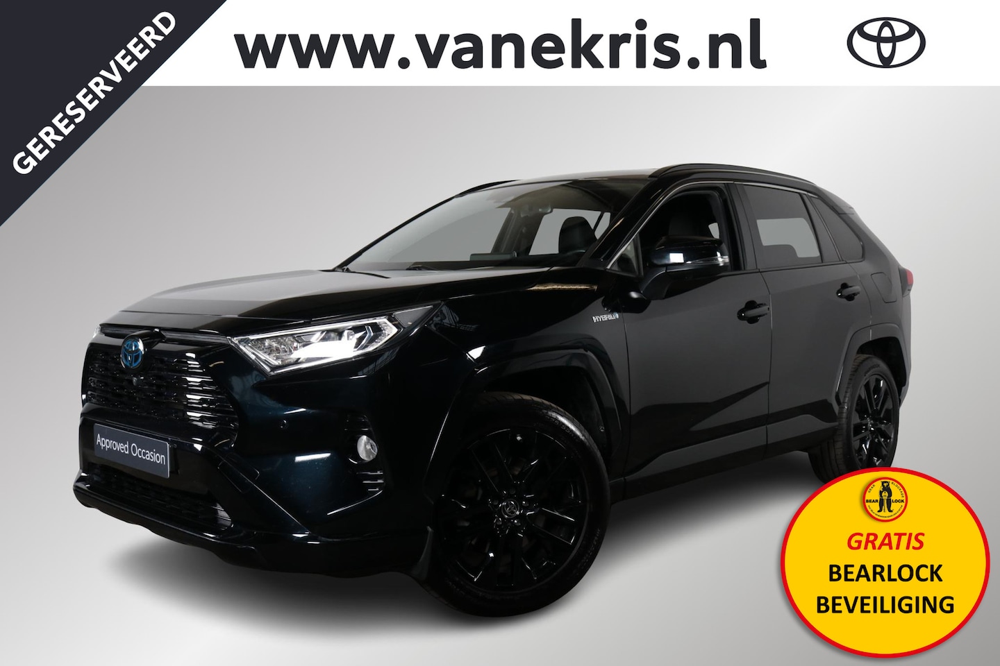 Toyota RAV4 - 2.5 Hybrid Black Edition 2.5 Hybrid Black Edition - AutoWereld.nl