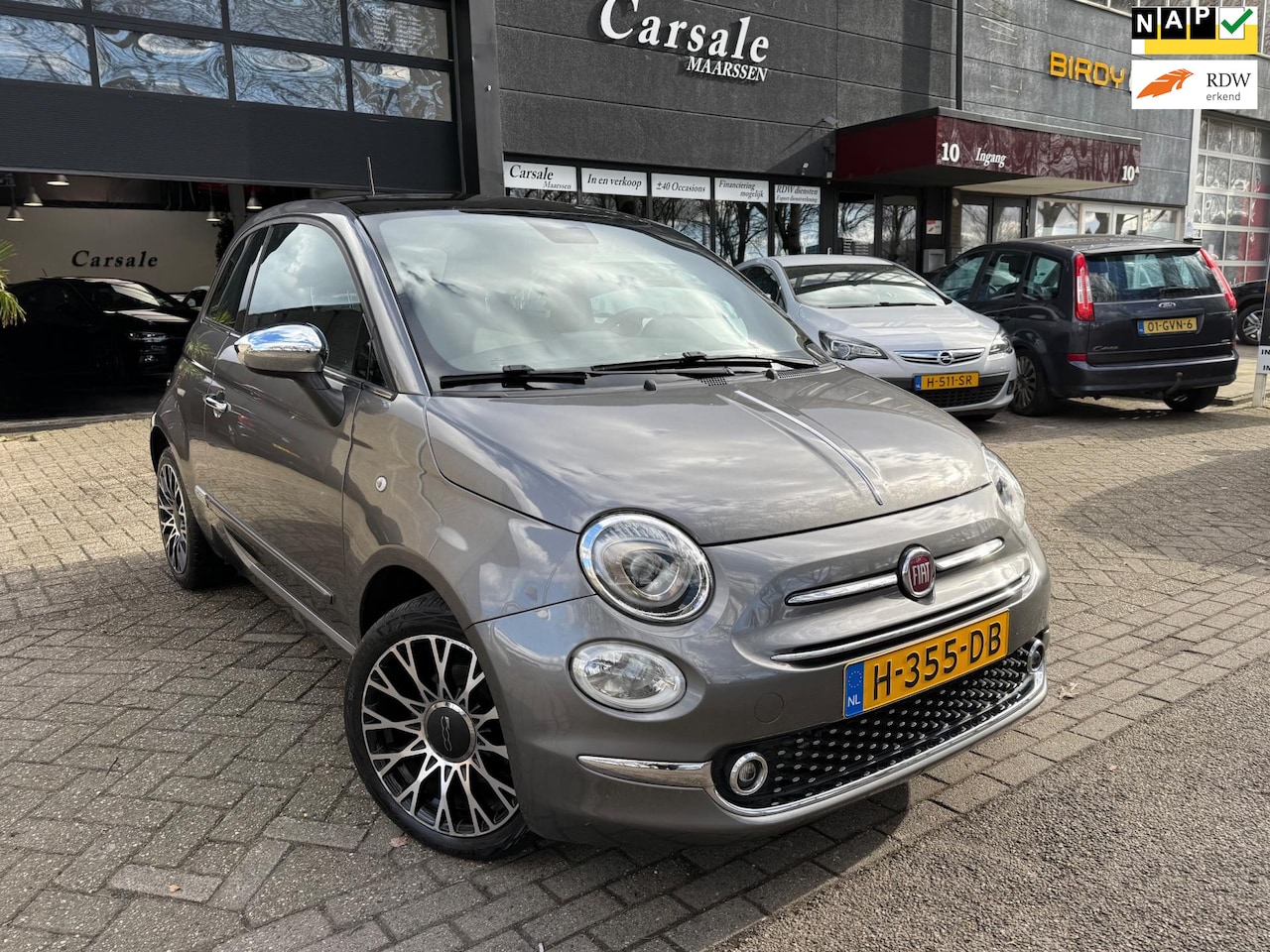 Fiat 500 - 1.2 Star leder panoramadak - AutoWereld.nl