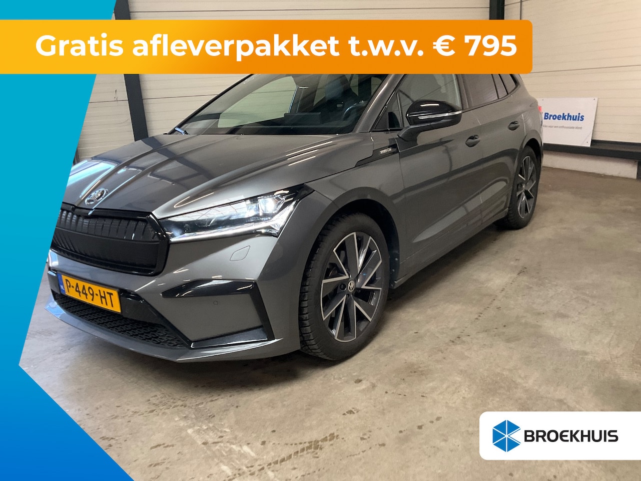 Skoda Enyaq iV - 180 pk 60 Sportline | Achteruitrijcamera | Navigatie | Stoelverwarming | - AutoWereld.nl