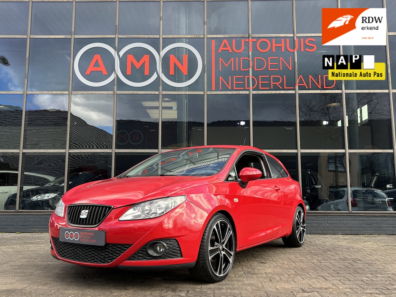 Seat Ibiza - 1.4 Sport Elekpakket,Cruisectr,Airco,LMV17” - AutoWereld.nl