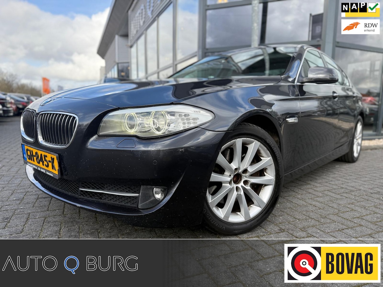 BMW 5-serie - 535d High Executive | Automaat | Schuif / kantel dak | PDC | LMV | Leder | - AutoWereld.nl