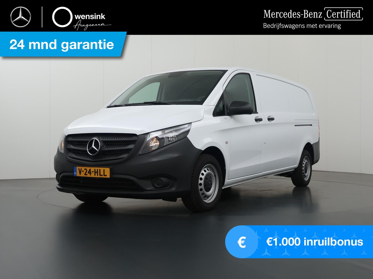 Mercedes-Benz Vito - 116 CDI XL L3 | Aut. | Dubbele Schuifdeur | Navigatie | Airco | Cruise control | Parkeerca - AutoWereld.nl
