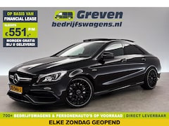 Mercedes-Benz CLA-Klasse - AMG 45 4MATIC 381PK | h/k | Panoramadak Sfeerverl. Camera 19"LMV LED Navi Stoelverwarming