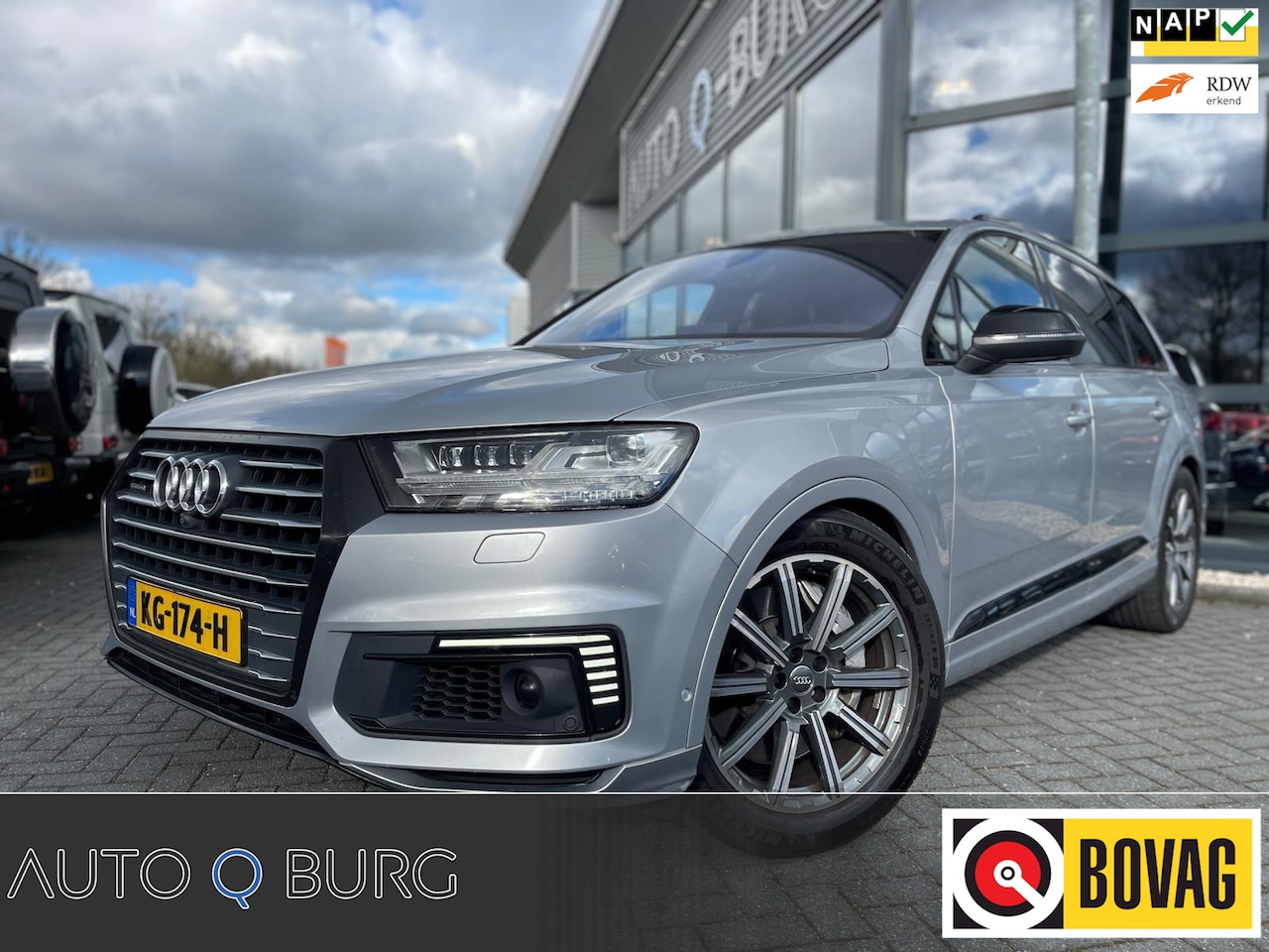 Audi Q7 - 3.0 TDI e-tron quattro Sport | Plug in Hybride | Automaat |Elektrische Trekhaak Panorama | - AutoWereld.nl