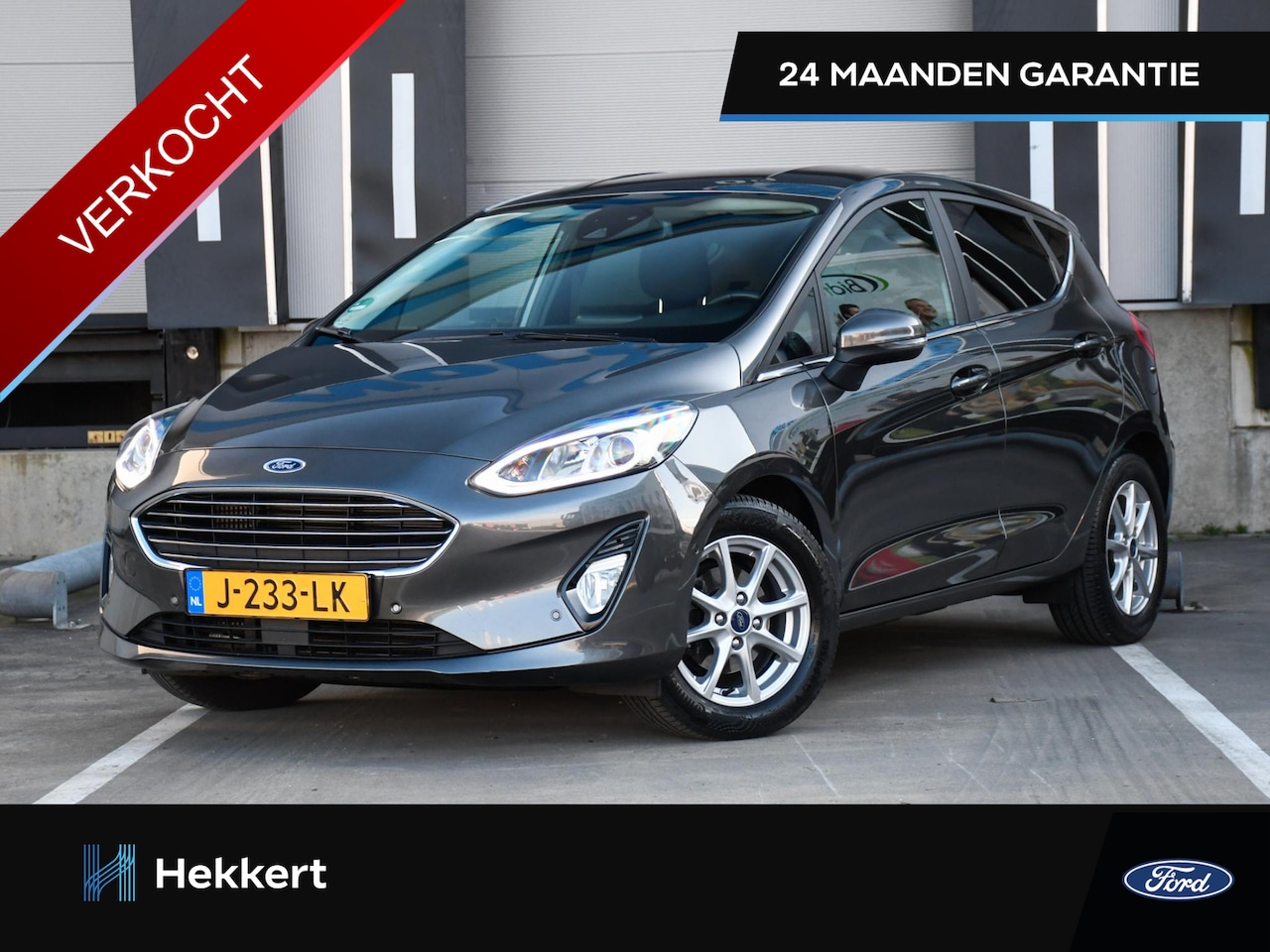 Ford Fiesta - Titanium 1.0 EcoBoost 125pk Automaat WINTER PACK | DRIVER ASSISTANCE PACK 2 | 15''LM | BLI - AutoWereld.nl