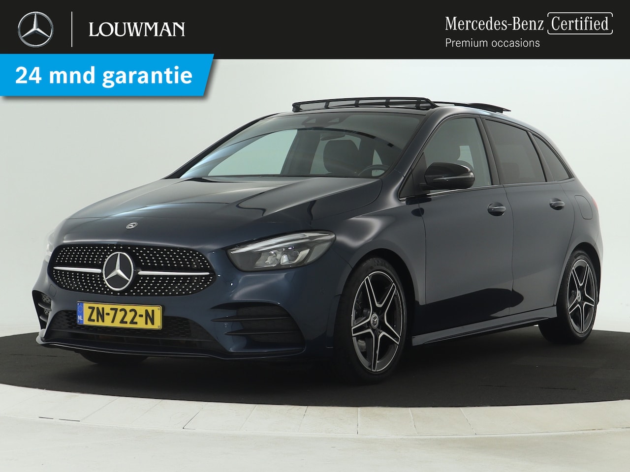 Mercedes-Benz B-klasse - 200 Business Solution AMG Nightpakket | Panoramadak | Stoelverwarming | Augmented Reality - AutoWereld.nl