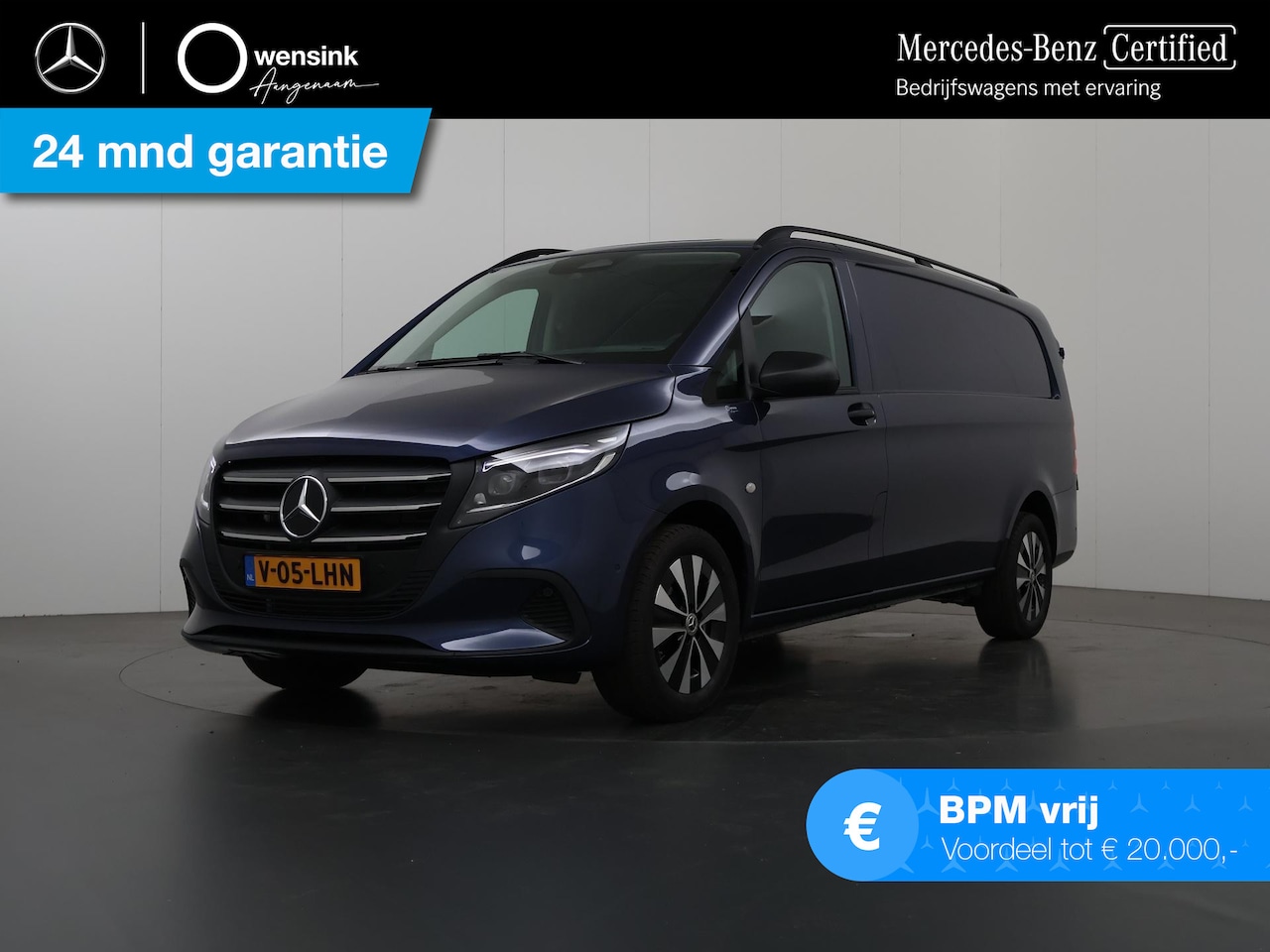 Mercedes-Benz Vito - 116 CDI Aut. | XL L3 | Select | Automaat | Parkeercamera | Distronic Plus | Trekhaak 2500K - AutoWereld.nl