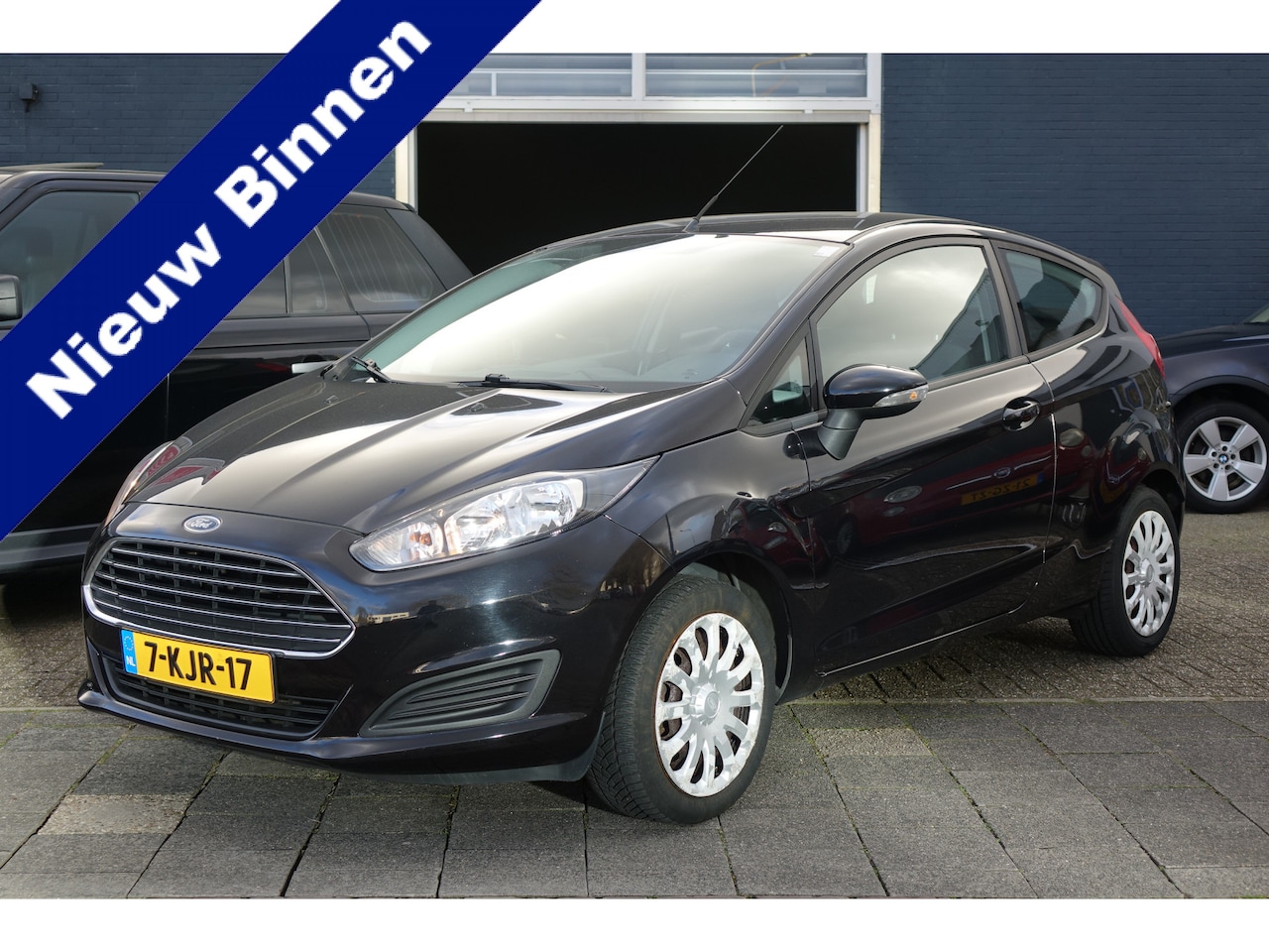 Ford Fiesta - 1.0 Style 1.0 Style, airco, zwart , 3 deurs, keurige auto - AutoWereld.nl