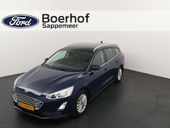 Ford Focus Wagon - EcoBoost 125pk Titanium | Adapt. Cruise | Panorama | B&O | Clima | Dealer onderhouden