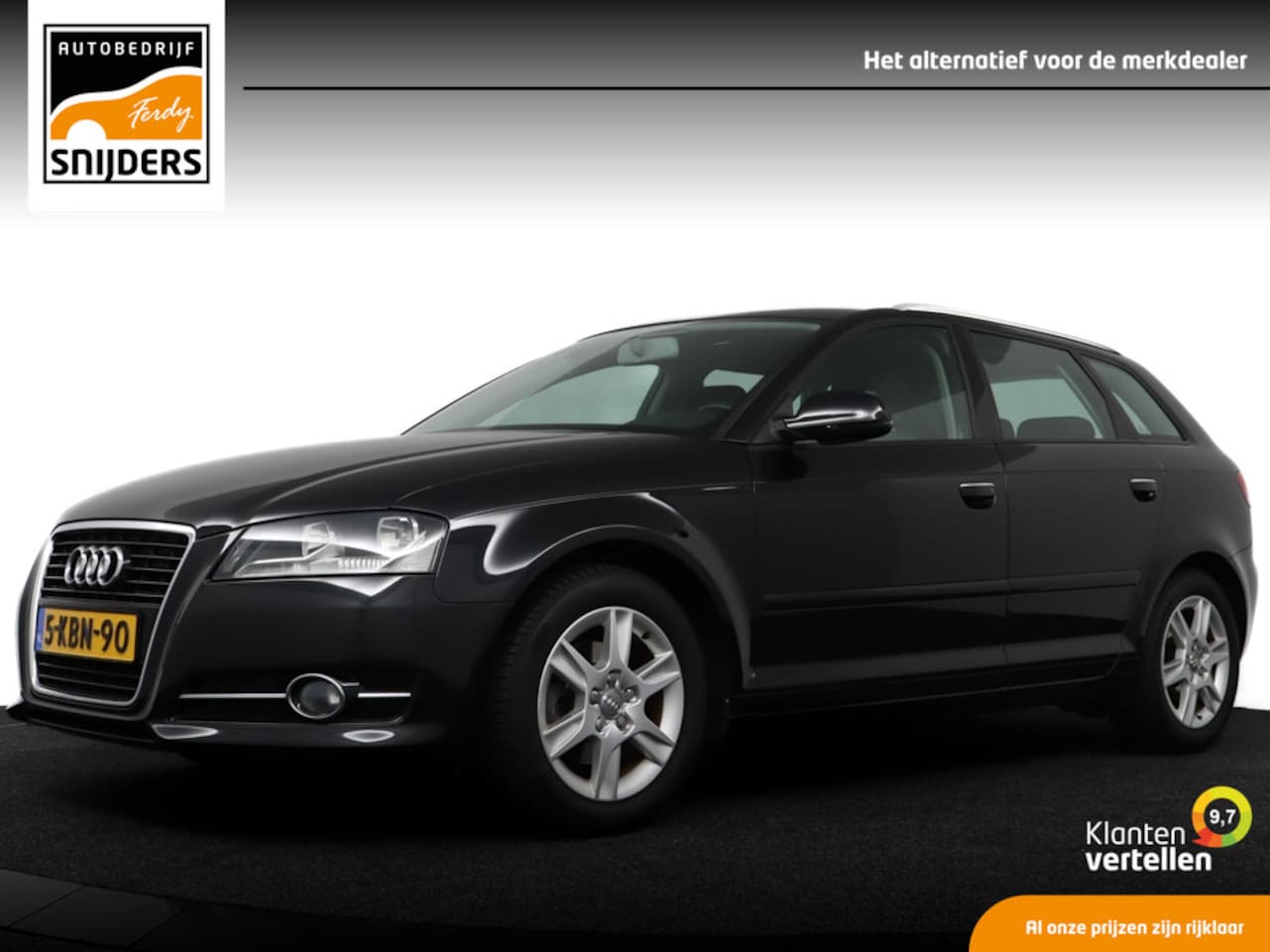 Audi A3 Sportback - 1.2 TFSI Ambiente Advance 1.2 TFSI Ambiente Advance, Orig.NL | 100% Onderhouden | Navigatie | Cruise Control  | Stoe - AutoWereld.nl