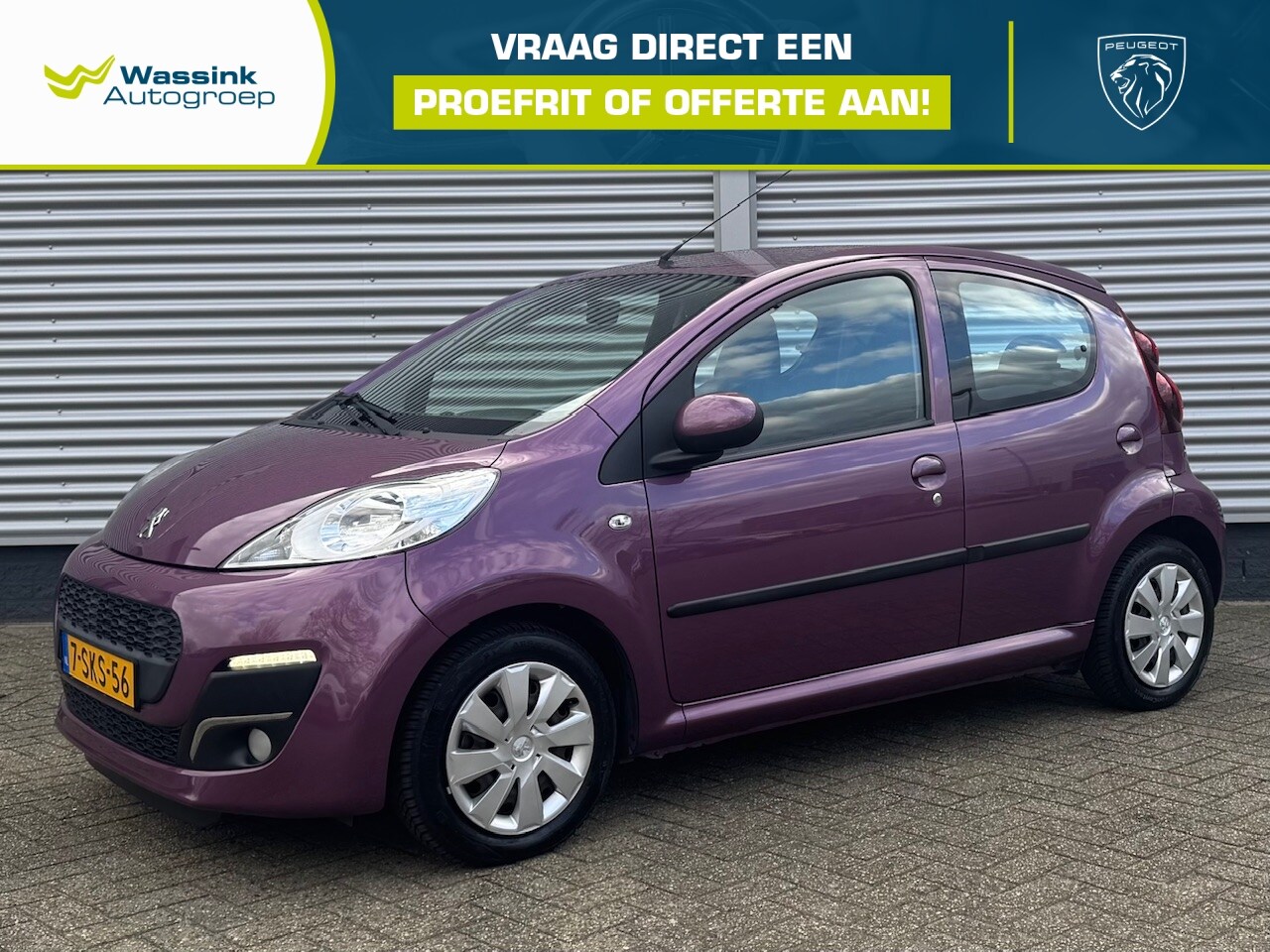 Peugeot 107 - 1.0 68PK 5D Active | Airco | Elektrische ramen | Toerenteller | - AutoWereld.nl