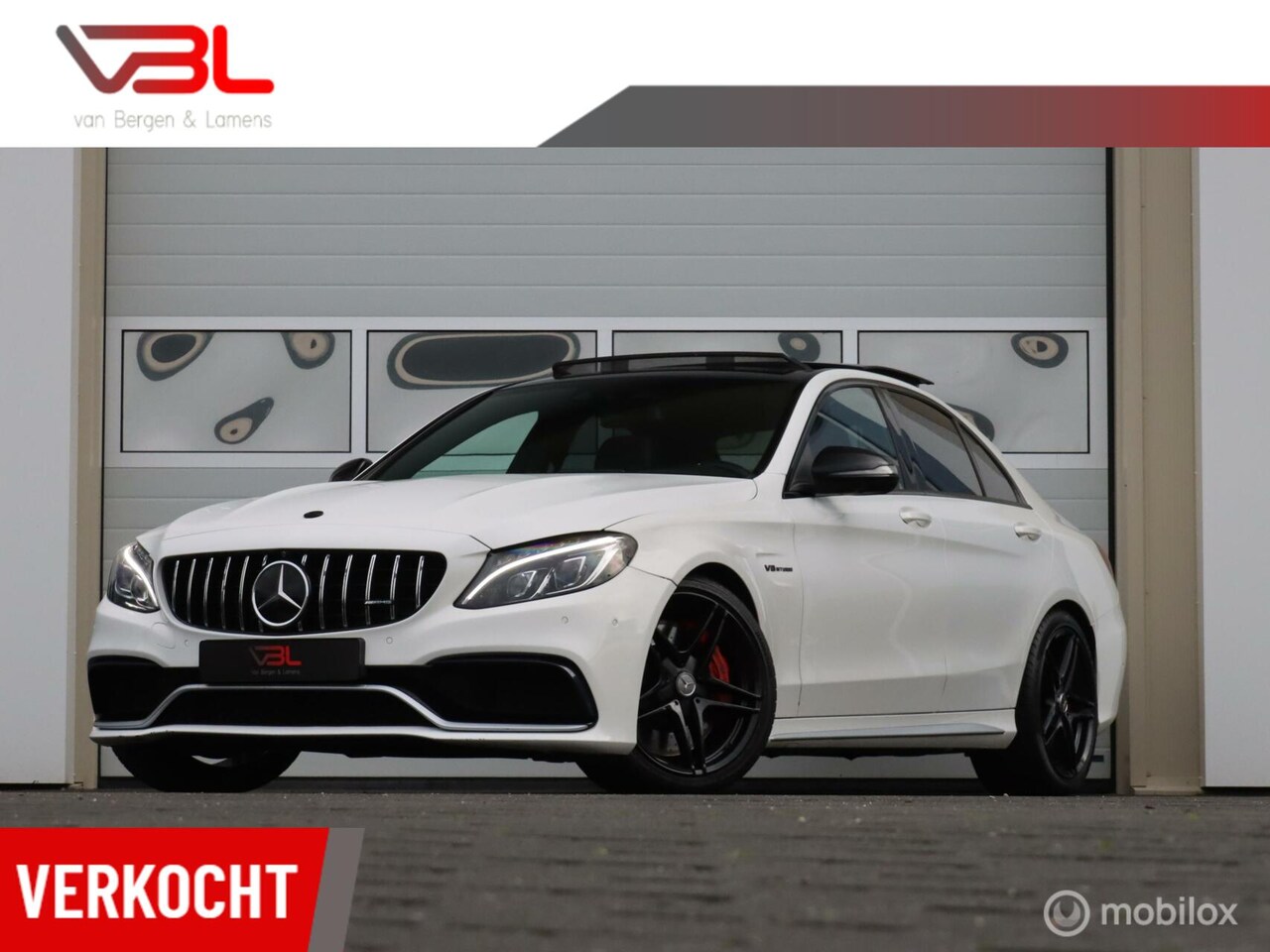 Mercedes-Benz C-klasse - AMG 63 S | Full options | Memory | ACC | Night pakket | Head-up | Uitlaatklep | - AutoWereld.nl