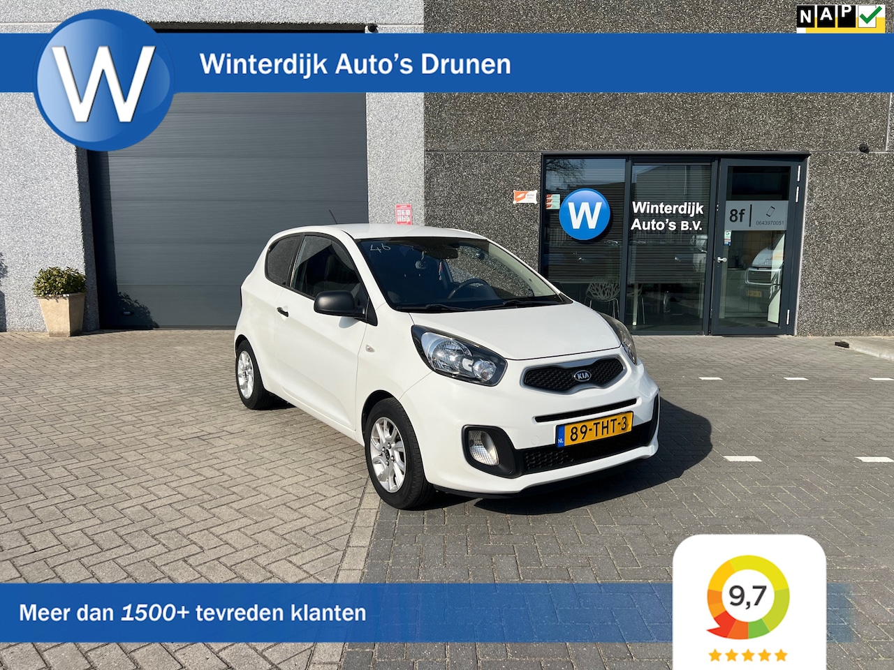 Kia Picanto - 1.0 CVVT Airco! Nap! 6 Maanden Garantie! - AutoWereld.nl