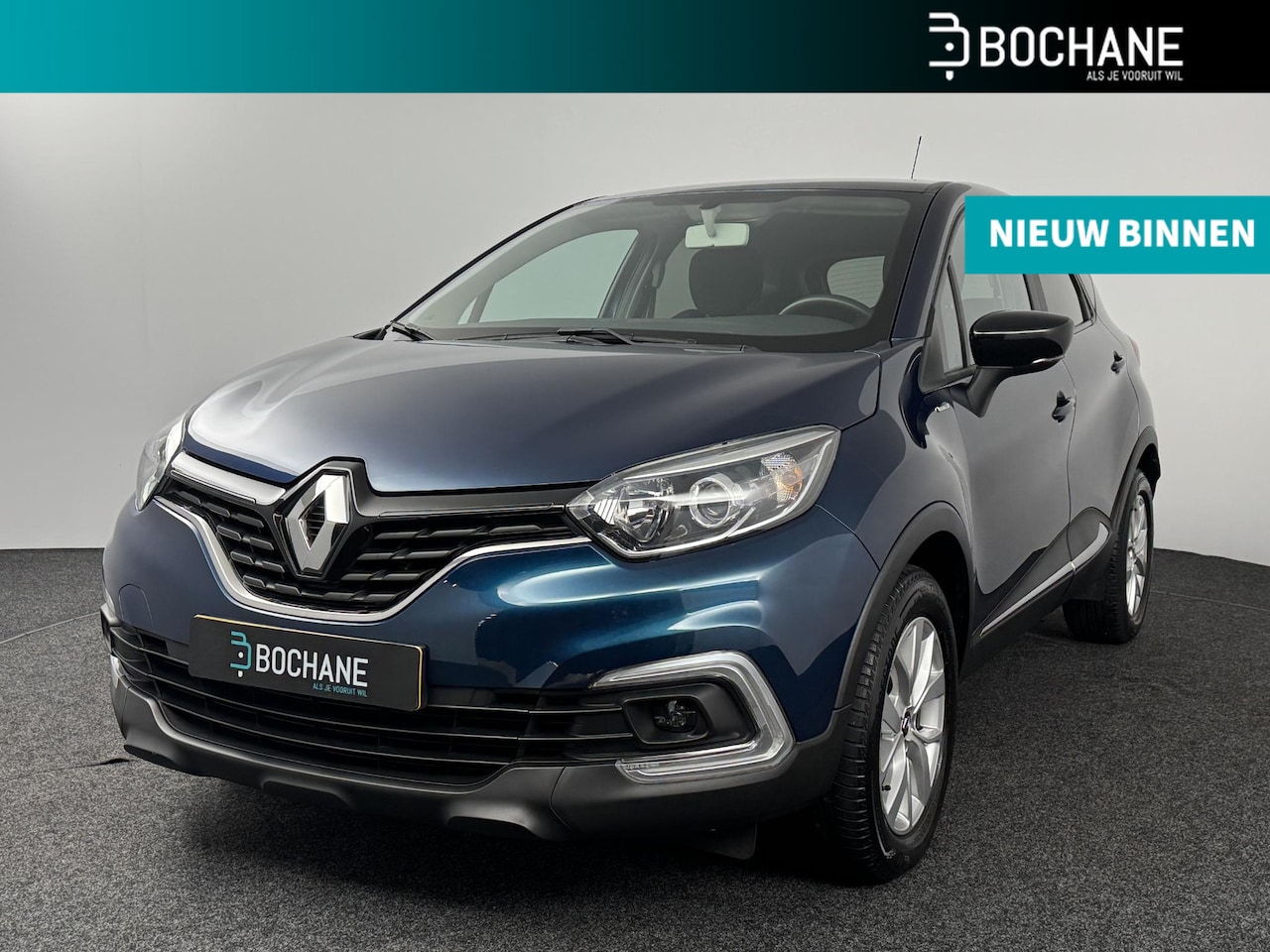 Renault Captur - 0.9 TCe Limited | Navigatie | Key-less | Airco | Parkeersensoren | Cruise Control | Lichtm - AutoWereld.nl