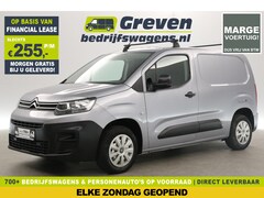 Citroën Berlingo - 1.6 BlueHDI L1H1 | MARGE | Airco Cruise 3 Persoons Elektrpakket Schuifdeur Trekhaak