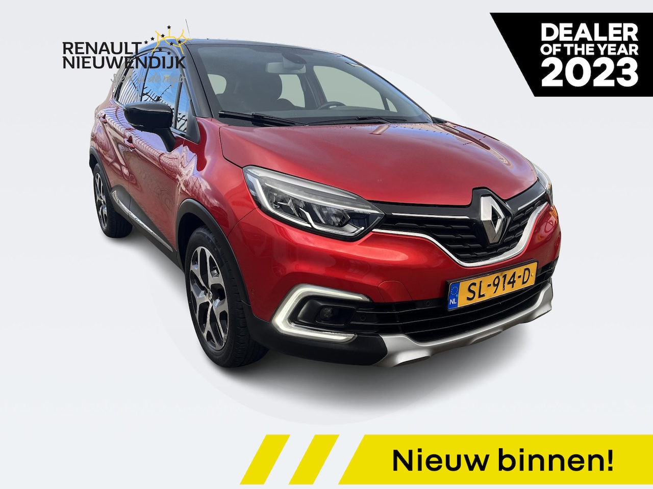 Renault Captur - 1.2 TCe Intens / AUTOMAAT / TWO TONE / CAMERA / PARKEERSENSOREN VOOR EN ACHTER - AutoWereld.nl