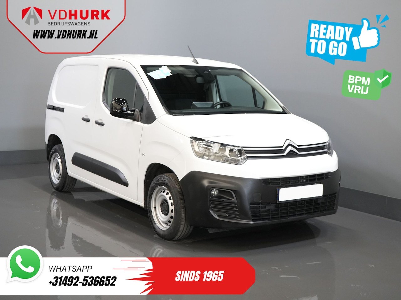 Citroën Berlingo - 1.2 PureTech 110 pk BENZINE BPM VRIJ! Ready to Go/ Carplay/ Navi/ Airco/ Cruise /PDC - AutoWereld.nl