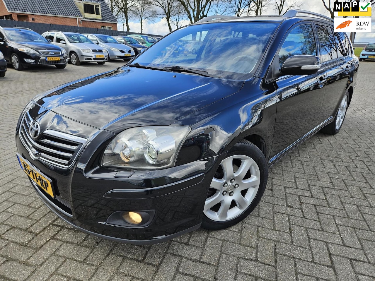 Toyota Avensis Wagon - 2.0 VVTi Executive. 2007. Climate/Cruise/Leder/Lichtmetaal/Mistlampen. APK 12-2025 - AutoWereld.nl