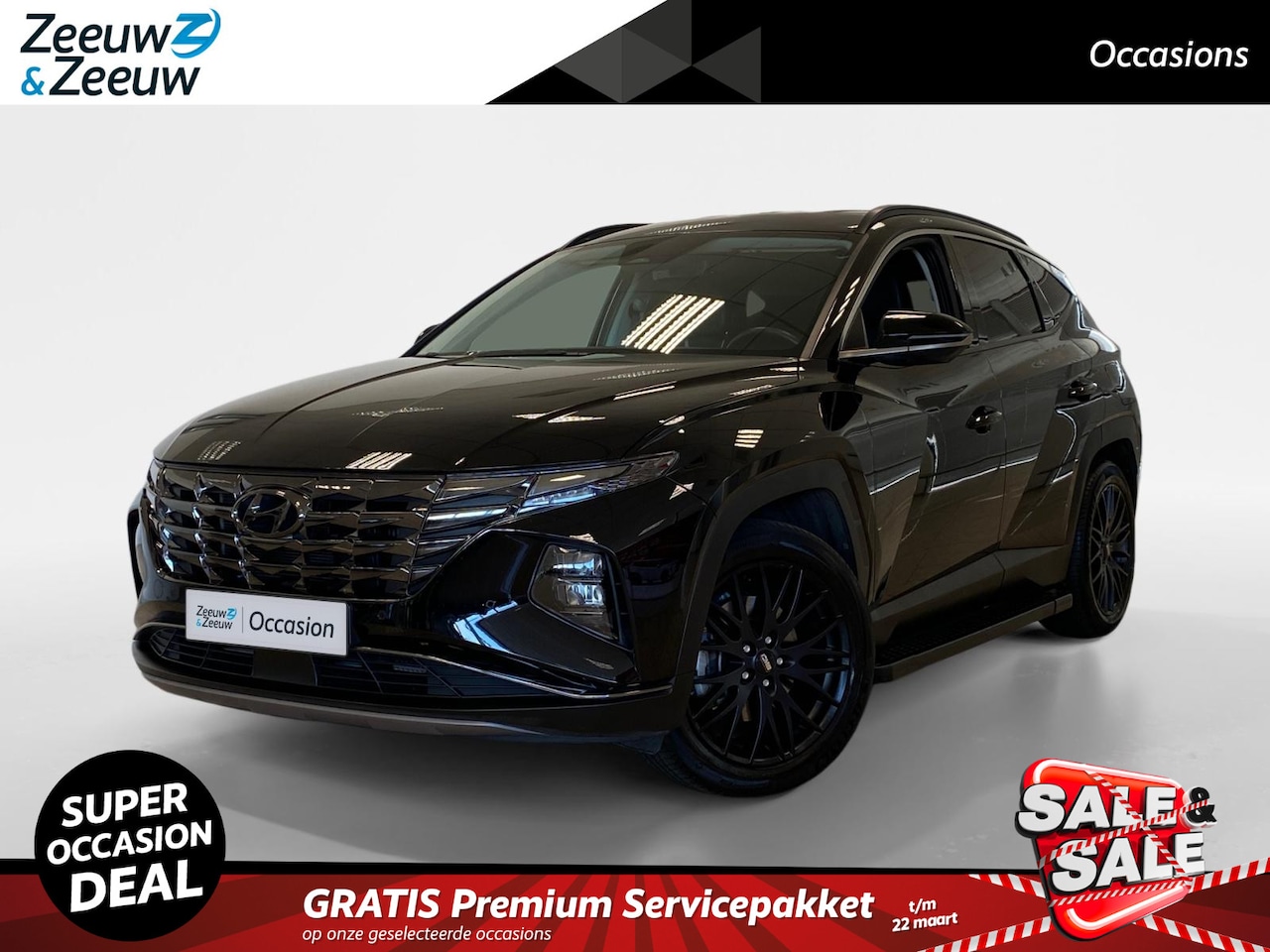 Hyundai Tucson - 1.6 HYBRID | PREMIUM | TREKHAAK | DEALERONDERHOUDEN | - AutoWereld.nl