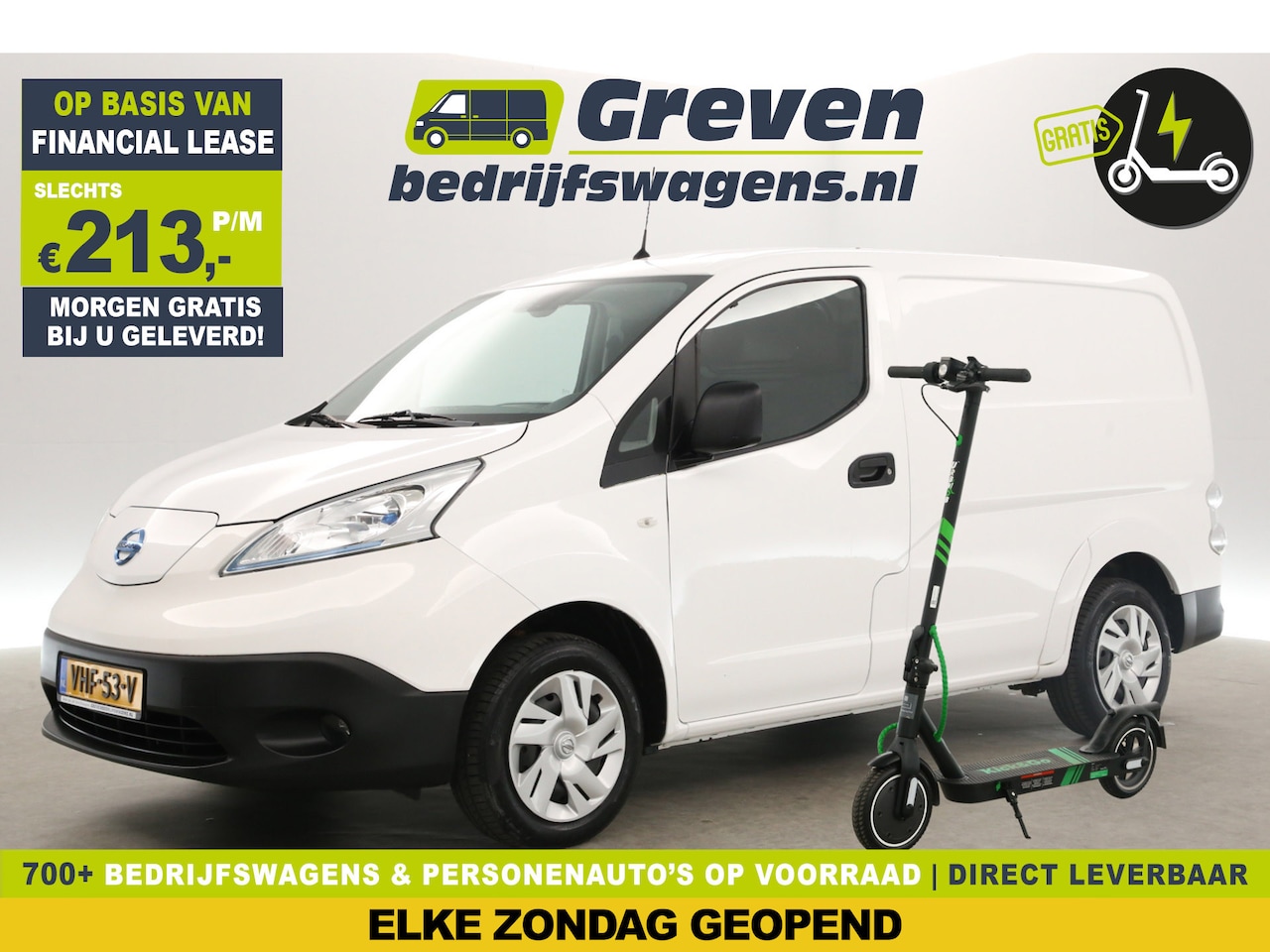 Nissan e-NV200 - Business 40 kWh L1H1 | GRATIS E-Step! | Elektrisch | EMISSIEVRIJE ZONE | Airco Camera Crui - AutoWereld.nl